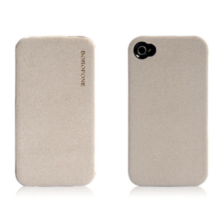 Чехол для iPhone 4/4S Borofone Explorer leather case grey