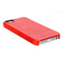 Чехол для iPhone 5 Borofone General leather cover case red  - фото 2