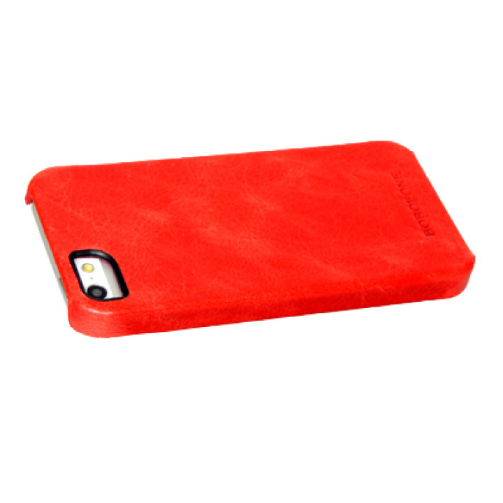 Чехол для iPhone 5 Borofone General leather cover case red