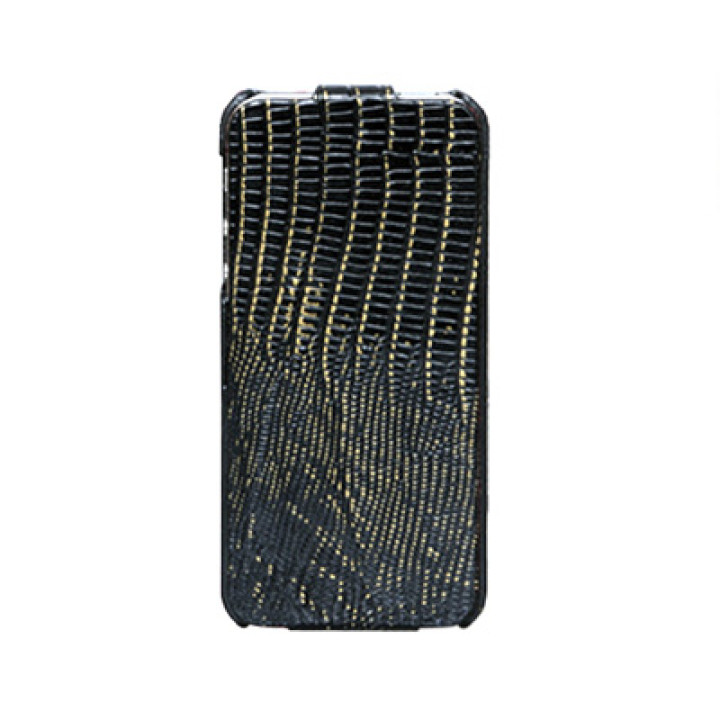 Чехол для iPhone 5 Borofone Lizard flip leather case black