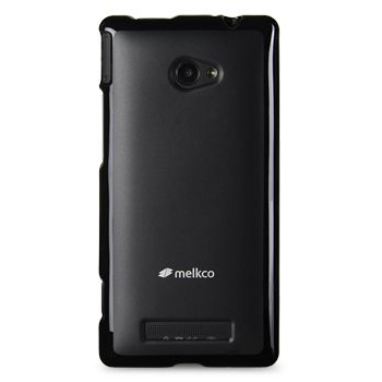 Чехол для HTC 8X/C620e/Accord Melkco Poly Jacket TPU cover, black [O2WP8XTULT2BКМТ]