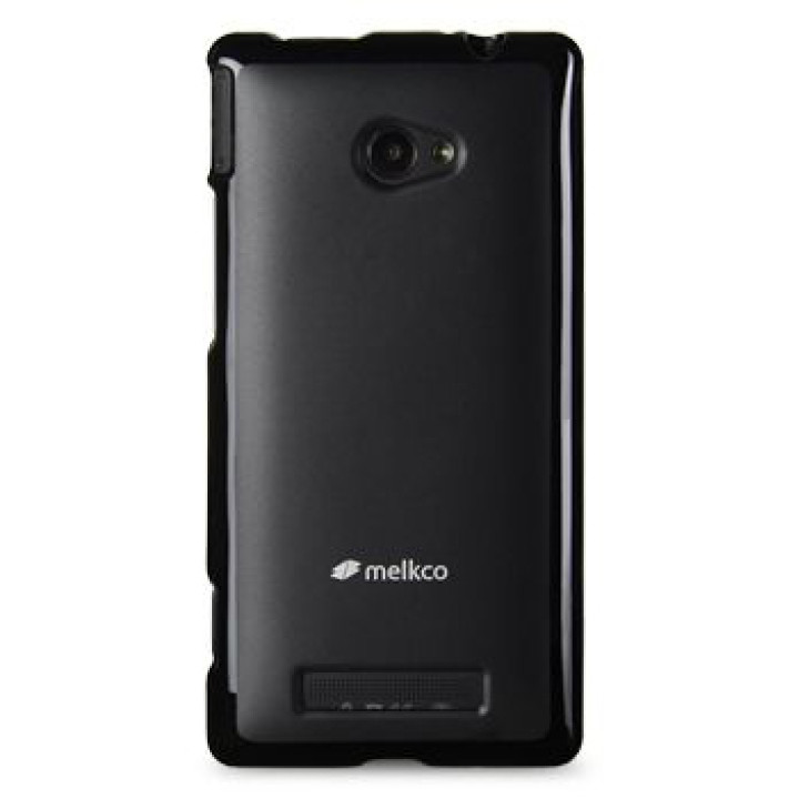 Чехол для HTC 8X/C620e/Accord Melkco Poly Jacket TPU cover, black [O2WP8XTULT2BКМТ]