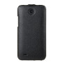 Чехол для HTC Desire 300 Melkco Jacka leather case, black [O2DE30LCJT1BKPULC]  - фото 4