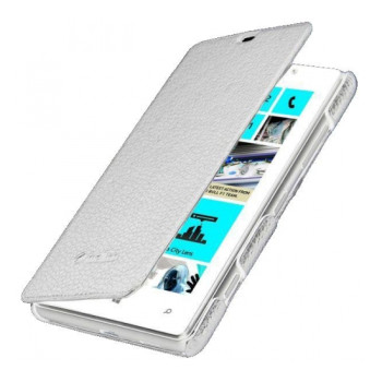 Чехол для HTC Desire 500 Melkco Book leather case, white [O2DE50LCFB2WELC]