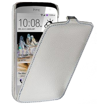 Чехол для HTC Desire 500 Melkco Jacka leather case, white [O2DE50LCJT1WELC]