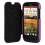 Чехол для HTC Desire 600 Melkco Book leather case, purple [O2DE60LCFB2PELC]  - фото 3