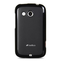 Чохол для HTC Desire C A320e Melkco Poly Jacket TPU cover, black [O2DERCTULT2BКМТ]