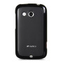Чехол для HTC Desire C A320e Melkco Poly Jacket TPU cover, black [O2DERCTULT2BКМТ]  - фото 2