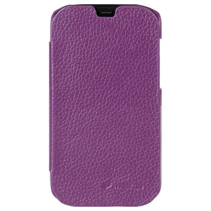 Чехол для HTC One Dual Sim Melkco Book leather case, purple [O2M7DSLCFB2PELC]