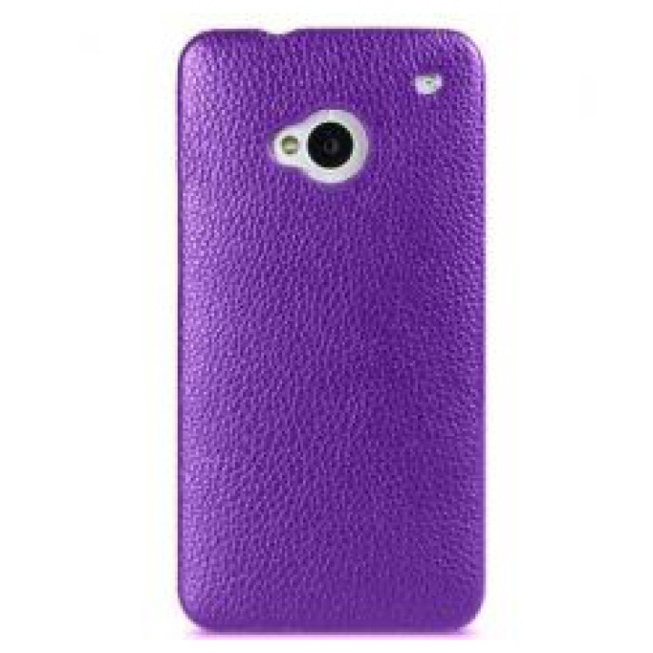 Чехол для HTC One Dual Sim Melkco Snap leather cover, purple [O2M7DSLOLT1PELC]