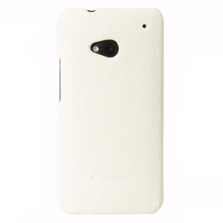 Чехол для HTC One Dual Sim Melkco Snap leather cover, white [O2M7DSLOLT1WELC]