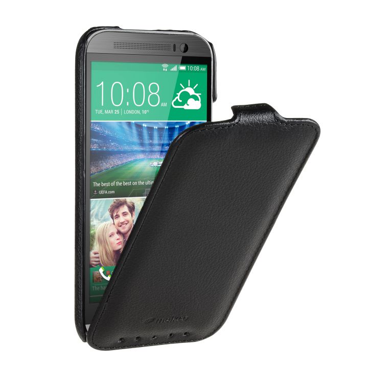 Чехол для HTC One M8 Melkco Jacka leather case, black [O2O2M8LCJT1BKPULC]