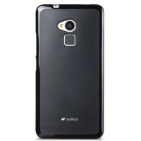 Чехол для HTC One Max T6 Melkco Poly Jacket TPU cover, black [O2OMAXTULT2BKMT]