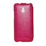 Чехол для HTC One Mini HOCO Crystal leather case, rose red [HT-L012]  - фото 3