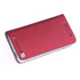 Чехол для HTC One Mini HOCO Iris book leather case, wine red [HT-L008]  - фото 4