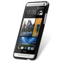 Чехол для HTC One Mini M4 Melkco Poly Jacket TPU cover, black [O2O2M4TULT2BKMT]  - фото 4