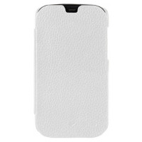 Чохол для HTC One SV Melkco Book leather case, white [O2ONSTLCFB2WELC]