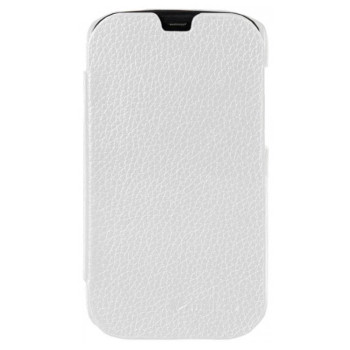 Чехол для HTC One SV Melkco Book leather case, white [O2ONSTLCFB2WELC]