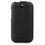 Чехол для HTC One SV/One ST/T528T Melkco Jacka leather case, black [O2ONSTLCJT1BKLC]  - фото 3