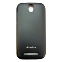 Чехол для HTC One SV/One ST/T528T Melkco Poly Jacket TPU cover, black [O2DERCTULT2BKMT]