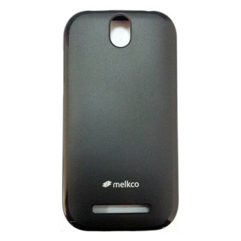 Чехол для HTC One SV/One ST/T528T Melkco Poly Jacket TPU cover, black [O2DERCTULT2BKMT]