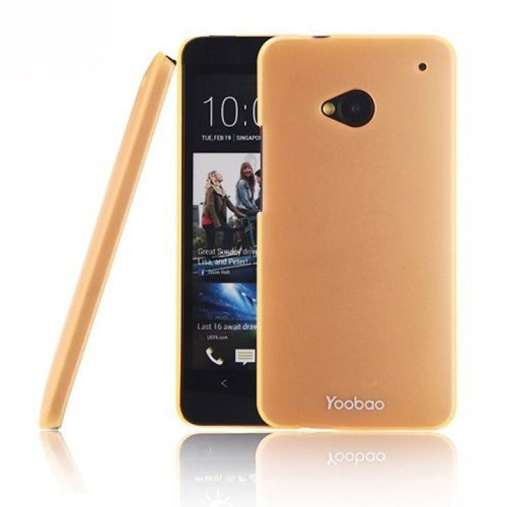 Чехол для HTC One Yoobao Crystal Protect case, orange [PCHTCONE-COG]