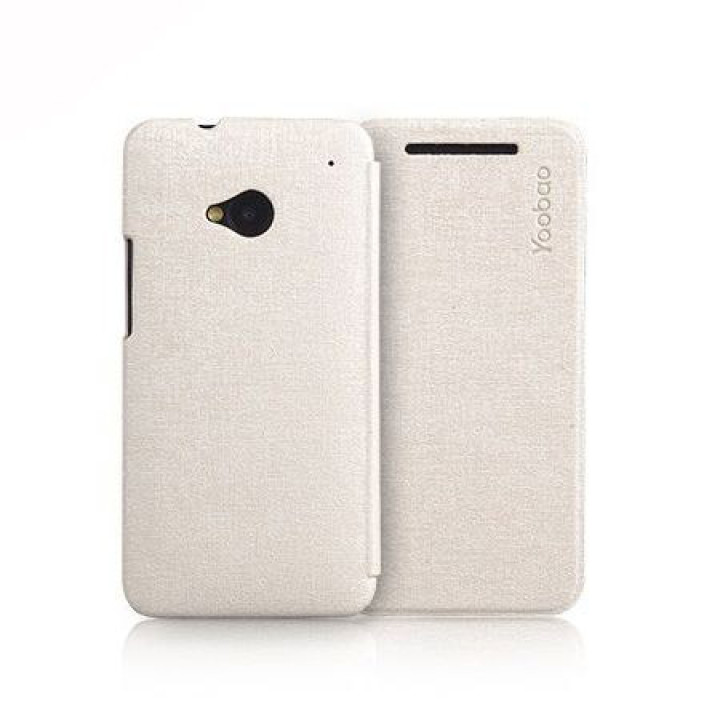 Чехол для HTC One Yoobao Slim leather case, silver [PCHTCONE-SSV]