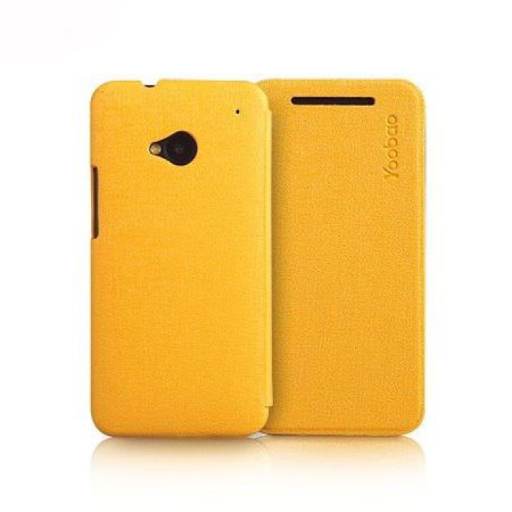 Чехол для HTC One Yoobao Slim leather case, yellow [PCHTCONE-SYL]