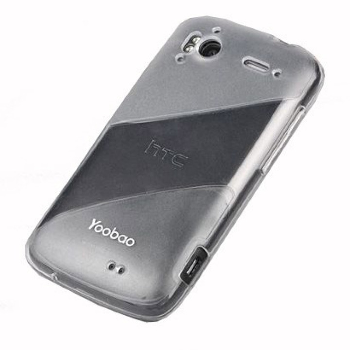 Чехол для HTC Sensation Z710e Yoobao 2 in 1 Protect case, white [TPUHTCSEN-WT]