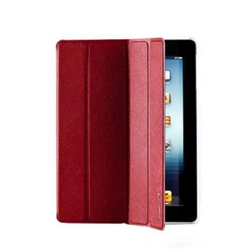 Чехол для iPad 2/3/4 Momax Feel & Touch case, red (FTAPIPAD3LR)
