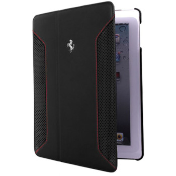 Чехол для iPad Air Ferrari F12 leather flip case, black [FEF12FCD5BL]