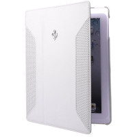 Чехол для iPad Air Ferrari F12 leather flip case, white [FEF12FCD5WH]