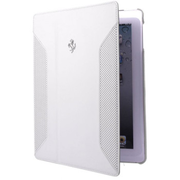 Чехол для iPad Air Ferrari F12 leather flip case, white [FEF12FCD5WH]