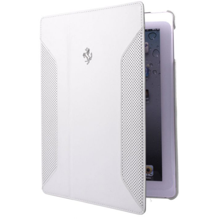 Чехол для iPad Air Ferrari F12 leather flip case, white [FEF12FCD5WH]