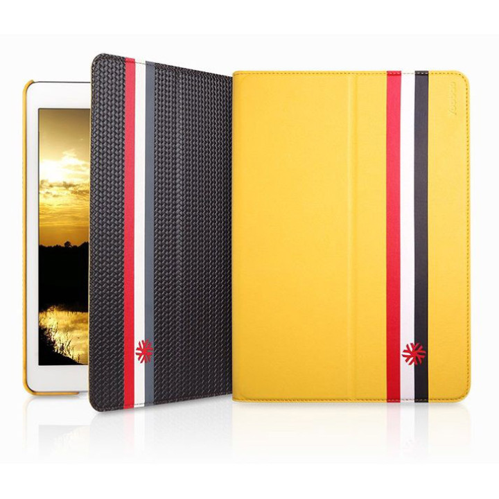 Чехол для iPad Air Yoobao Magic case, yellow/black [LCIPADAIR-MGYB]