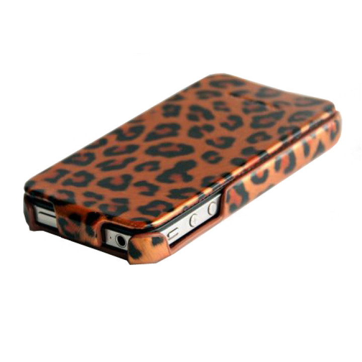 Чехол для iPhone 4/4S HOCO Leopard pattern case, golden