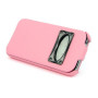 Чехол для iPhone 4/4S HOCO Marquess classic leather case, pink  - фото 3