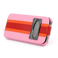 Чехол для iPhone 4/4S HOCO Marquess fashion leather case, pink