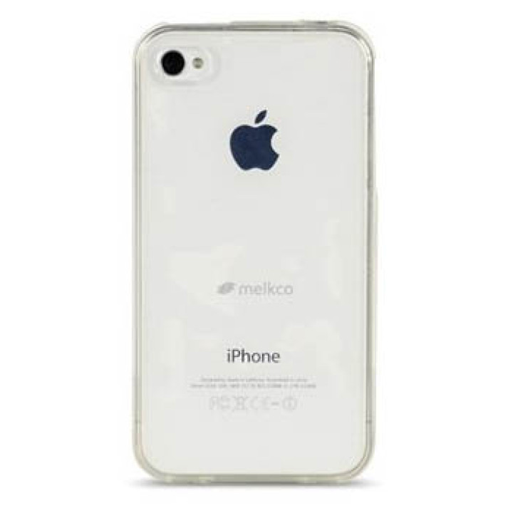 Чехол для iPhone 4/4S Melkco Air PP 0.4 mm cover case, white [APIP4SUTPPWE]