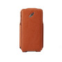 Чехол для iPhone 4 Momax Litchi flip case, brown [GMSDAPIP4SA07] 