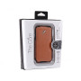 Чехол для iPhone 4 Momax Litchi flip case, brown [GMSDAPIP4SA07]  - фото 3