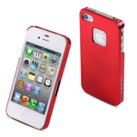 Чехол для iPhone 4 Momax Ultra Tough Shiny case, red [CHUTAPIP4SER]
