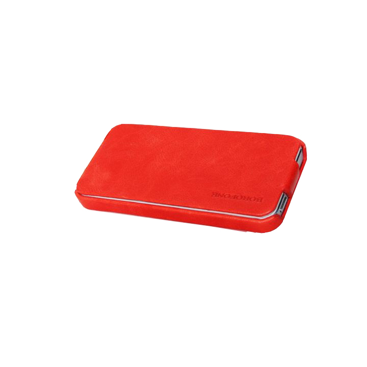 Чехол для iPhone 5/5S Borofone General flip leather case, red [BI-L028]