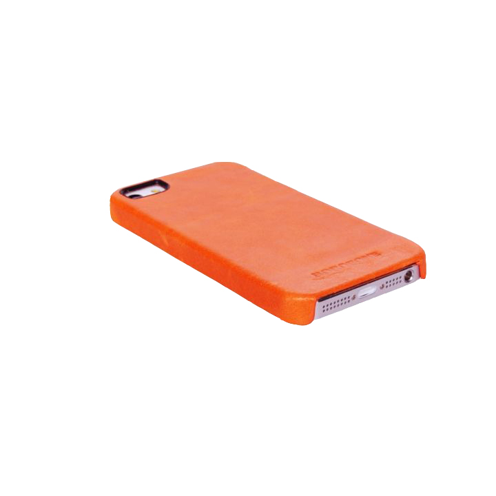 Чехол для iPhone 5/5S Borofone General leather cover case, orange [BI-BL010]