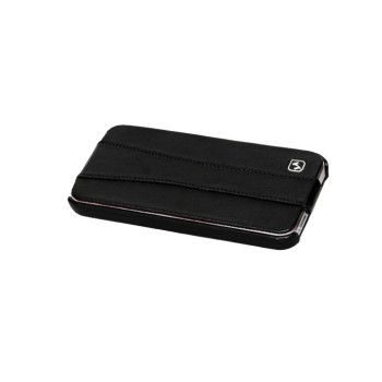 Чехол для iPhone 5/5S HOCO Earl Classic flip leather case, black [HI-L020]