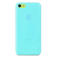 Чехол для iPhone 5/5S Melkco Air PP 0.4 mm cover case, blue [APIPO5UTPPBE]