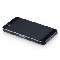 Чехол для iPhone 5/5S Momax Clear Breeze cover case, black [CUAPIP5SD]