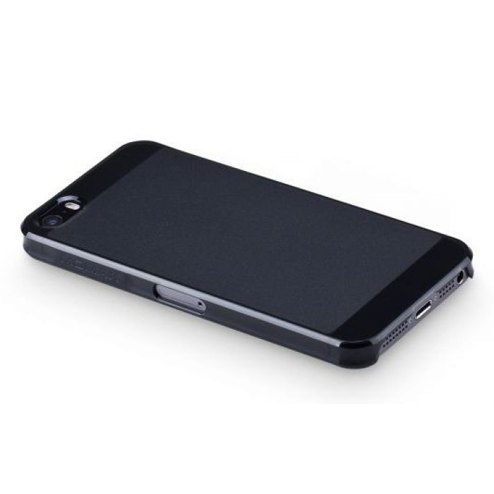 Чехол для iPhone 5/5S Momax Clear Breeze cover case, black [CUAPIP5SD]