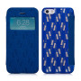 Чехол для iPhone 5/5S Momax Haute Couture case, blue [HVAPIP5SB] 