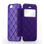 Чехол для iPhone 5/5S Momax Haute Couture case, purple [HVAPIP5SU]  - фото 3